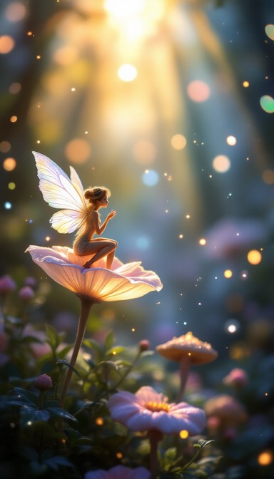 Free Enchanted Pixie Garden Image - Pixie, Fairy, Lavender | Download ...
