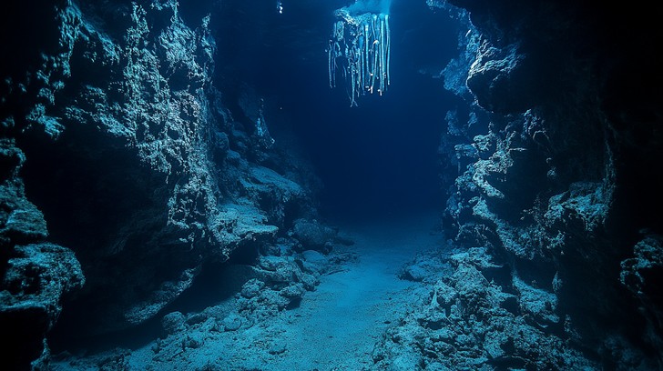 Free Underwater cave exploration Image - Underwater, Cave, Exploration ...