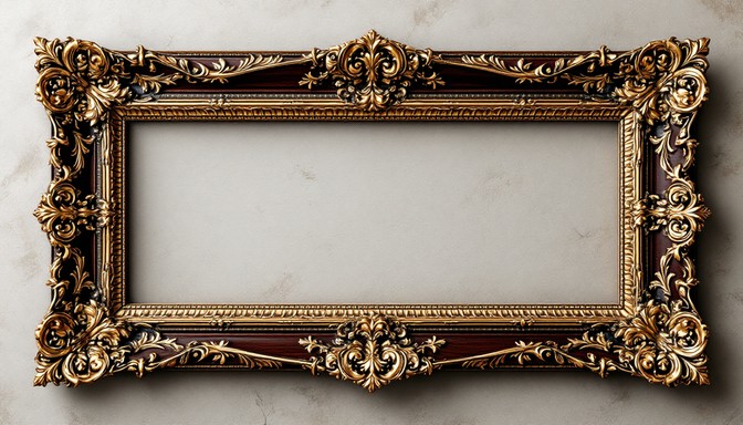 Free Ornate Golden Frame Image - Baroque, Victorian, Traditional ...