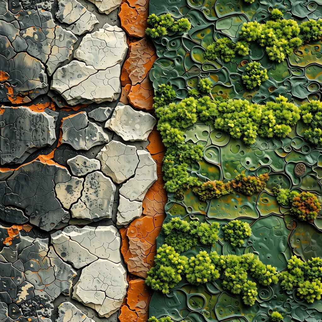 Free Decay Meets Growth Image - Abstract, Texture, Decay | Download at ...
