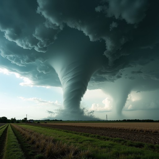 Storm Columns Free Destructive tornado touchdown Image - Tornado, Supercell, Storm ...