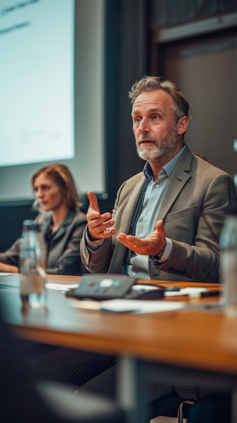 Free Business Presentation Discussion Image - Businessman, Conference ...