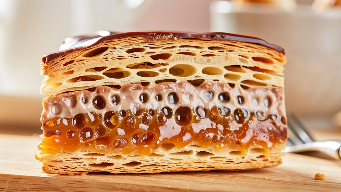 Free Layered Pastry Perfection Image - Dessert, Pastry, Caramel ...