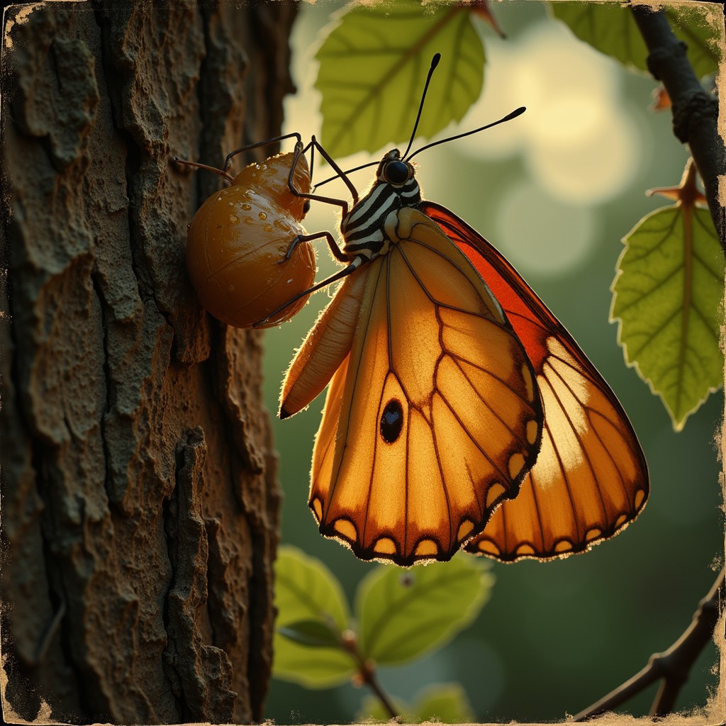 Free Butterfly's Woodland Rest Image - Butterfly, Orange, Wings ...