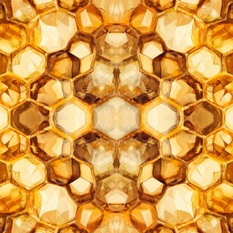 Free Golden Honeycomb Pattern Image - Honeycomb, Hexagon, Geometric ...