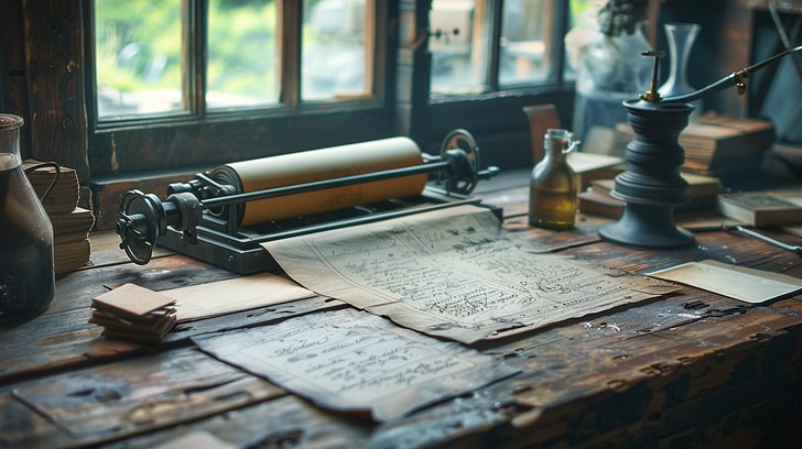 Free Vintage Drafting Table Image - Vintage, Drafting, Table | Download ...