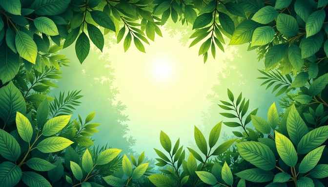 Free Luminous Leaf Portal Image | Download at StockCake