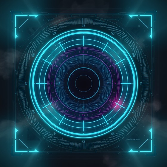 Free Neon Command Center Image - Cyberpunk, Holographic, Interface ...