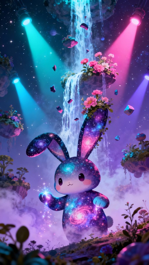 Free Magical Glowing Bunny Image - Bunny, Rabbit, Magical | Download at ...