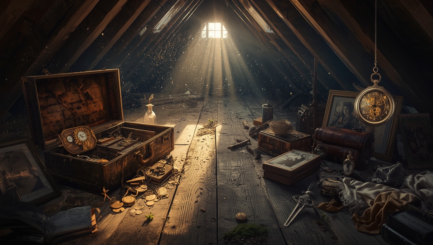 Free Forgotten Attic Treasures Image - Attic, Treasures, Antique ...