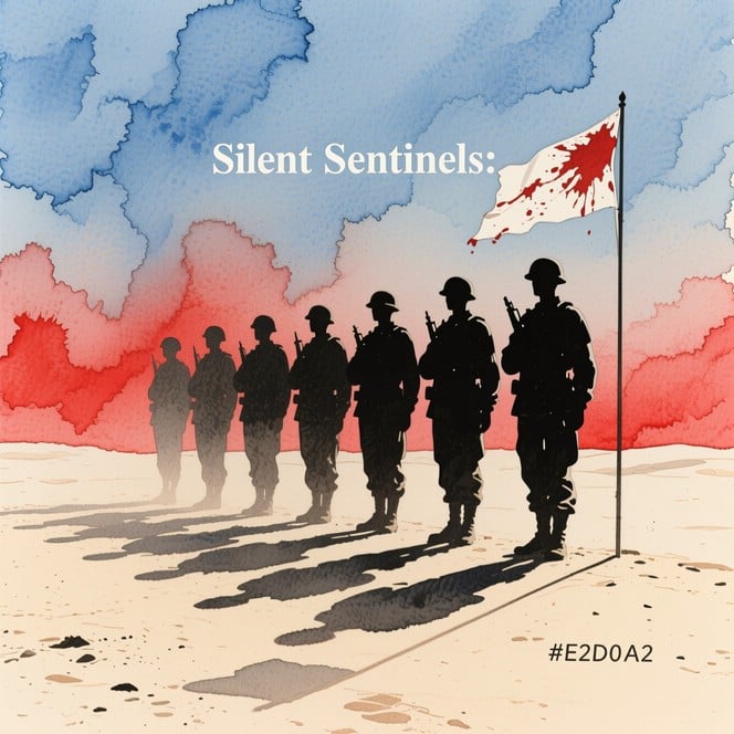 Free Silent Sentinel Guards Photo - Watercolor, Soldiers, Military ...