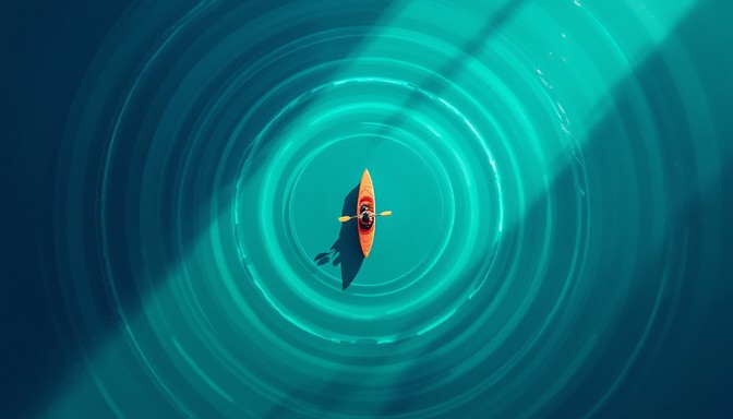 Download Kayak Adventure Awaits Image - Kayaking, Aerial, Turquoise ...