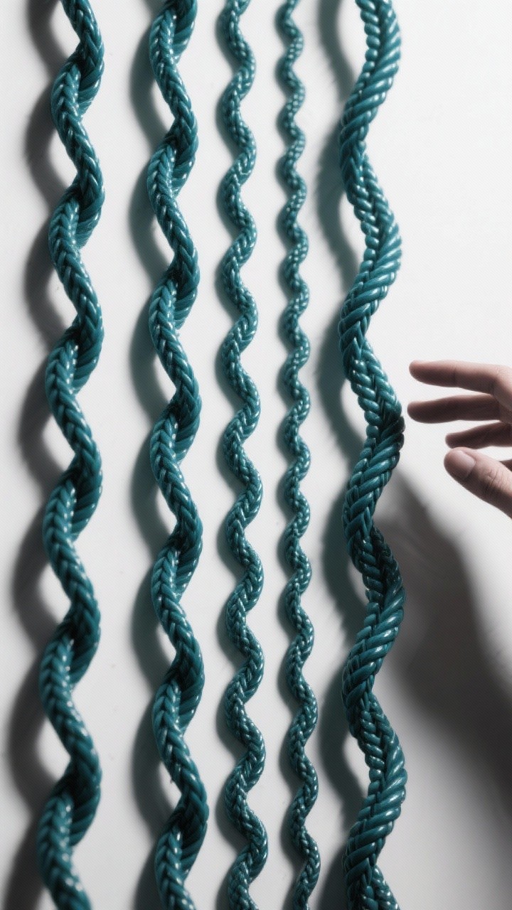 Free Twisted Teal Cables Image | Download at StockCake