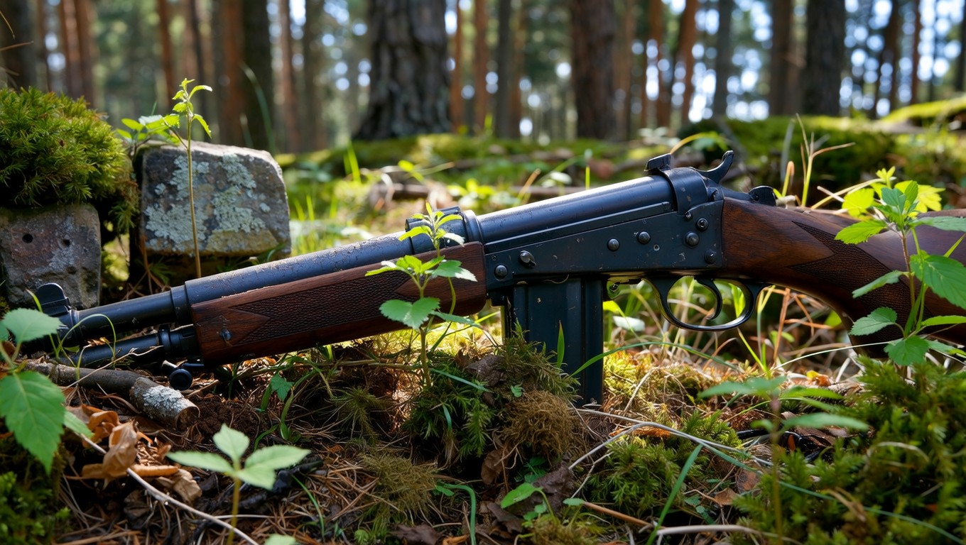 Free Forgotten forest firearm Image - Abandoned, Rifle, Forest ...