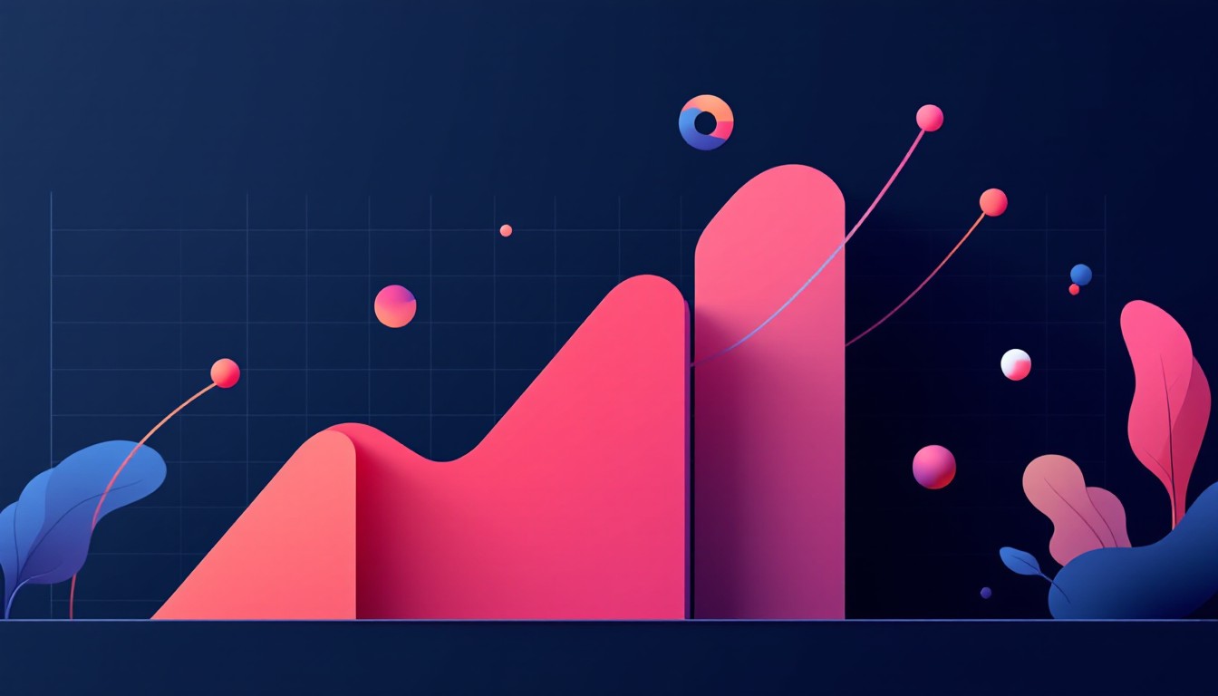 Free Vibrant Analytics Graph Image - Minimalist, Modern, Geometric ...