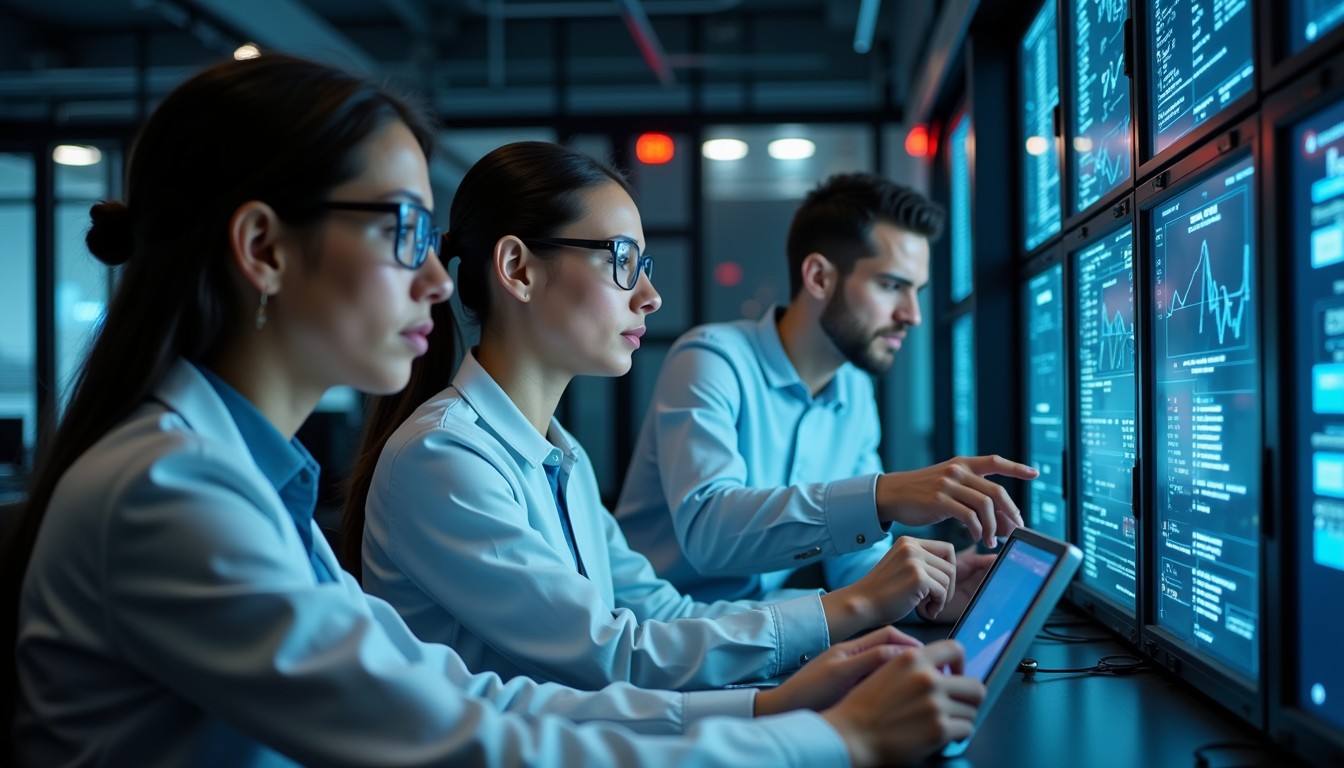 Free Technology Monitoring Team Image - Technology, Research, Screens ...