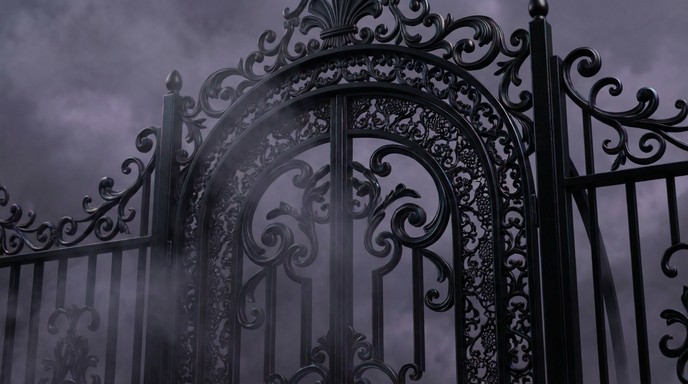 Free Gothic Ironwork Elegance Image - Gothic, Gate, Ironwork | Download ...