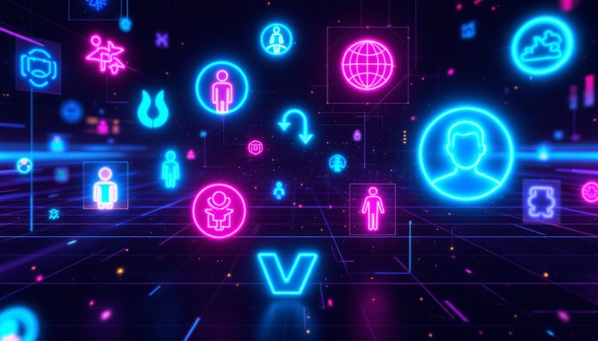 Free Neon Digital Icons Image - Cyberpunk, Neon, Digital | Download at ...