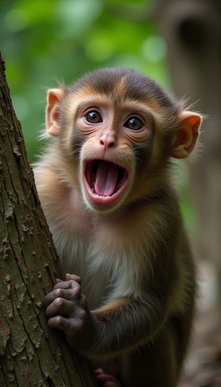 Free Joyful monkey moment Image - Monkey, Primate, Wildlife | Download ...