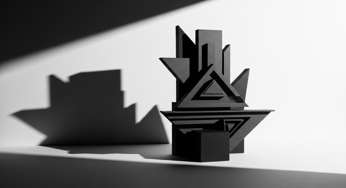 Free Geometric Shadow Play Image | Download at StockCake