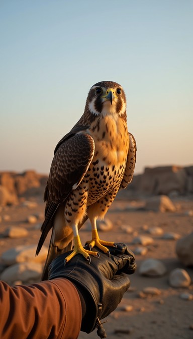 Free Majestic Falcon Perched Image - Falcon, Raptor, Predator ...