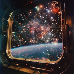 Window View Galaxy Free Cosmic Window View Image - Space, Stars, Galaxy | Download at ...