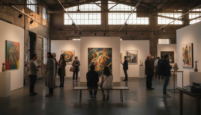 Free Art Gallery Experience Image - Gallery, Exhibition, Warehouse ...