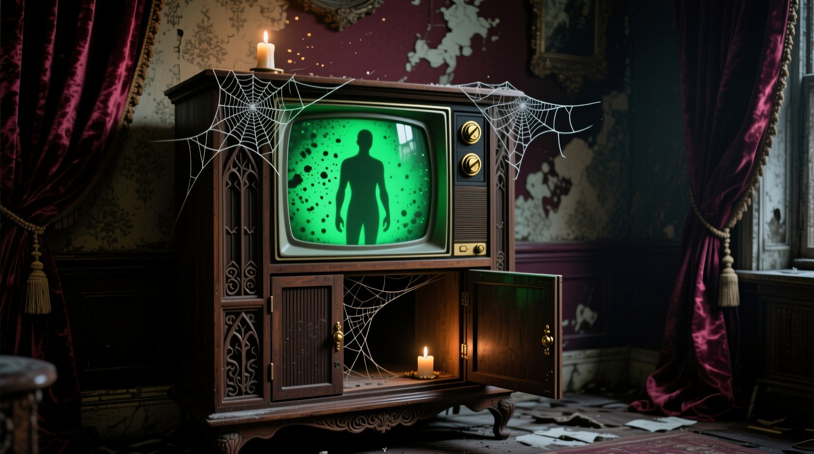 Free Haunted Television Set Image - Gothic, Television, Haunted ...