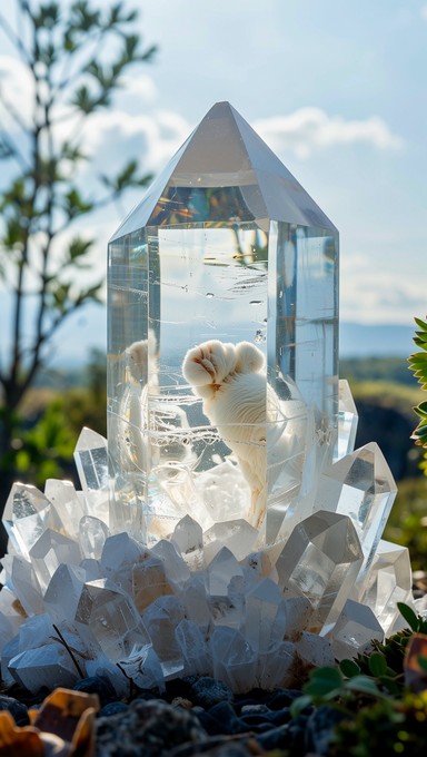 Free Prismatic Cocoon Transformation Image - Crystal, Cocoon, Geometric ...