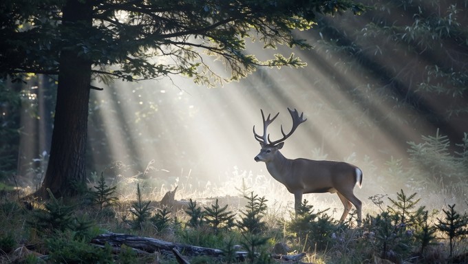 Free Majestic Forest Buck Image - Deer, Forest, Wildlife | Download at ...