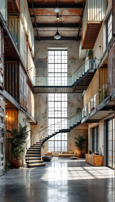 Free Industrial Vertical Paradise Image - Industrial, Loft, Modern ...