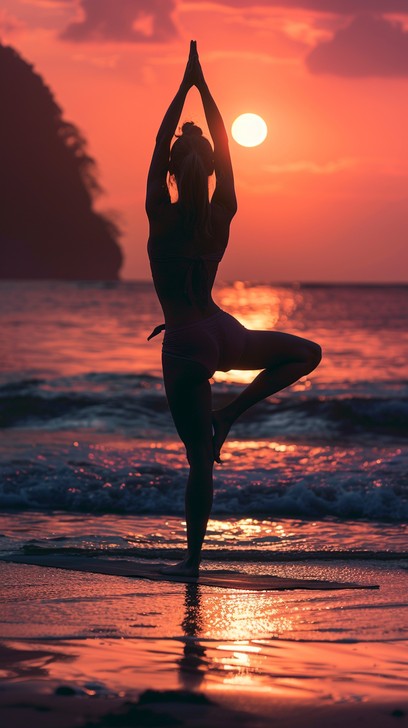 Free Sunset Yoga Pose Photo - Sunset, Yoga, Silhouette | Download at ...