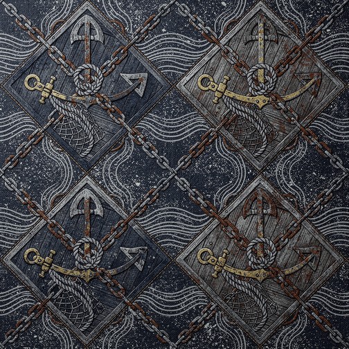 Free Maritime Pattern Design Image - Maritime, Nautical, Pattern ...