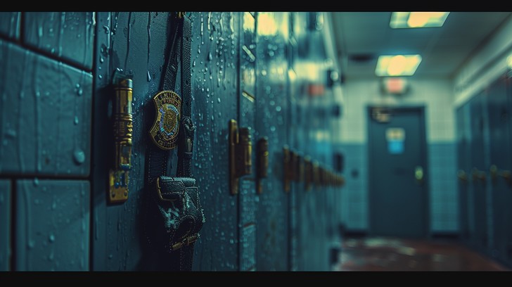 Download Dark Hallway Ambiance Image - School, Lockers, Corridor ...