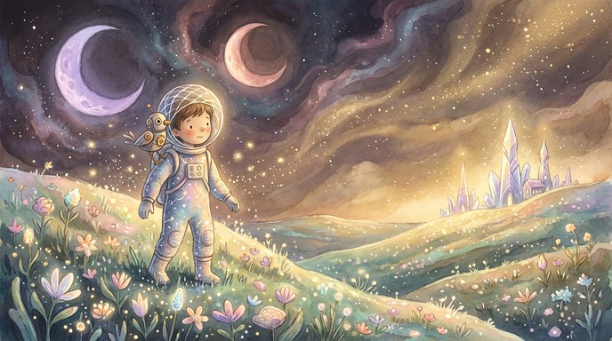 Free Starlight Explorer Adventure Image - Space, Explorer, Child ...