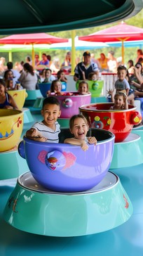 Free Spinning Teacup Ride Image - Amusement Park, Teacup Ride, Spinning ...