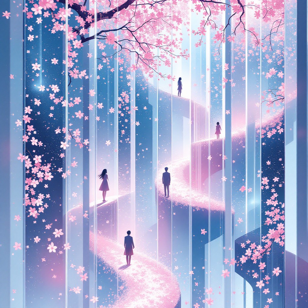 Free Sakura Dreams Flow Image - Anime, Sakura, Ethereal | Download at ...