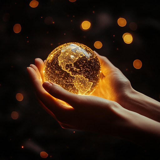 Free Glowing Orb Held Image - Glowing, Blue, Orb | Download at StockCake