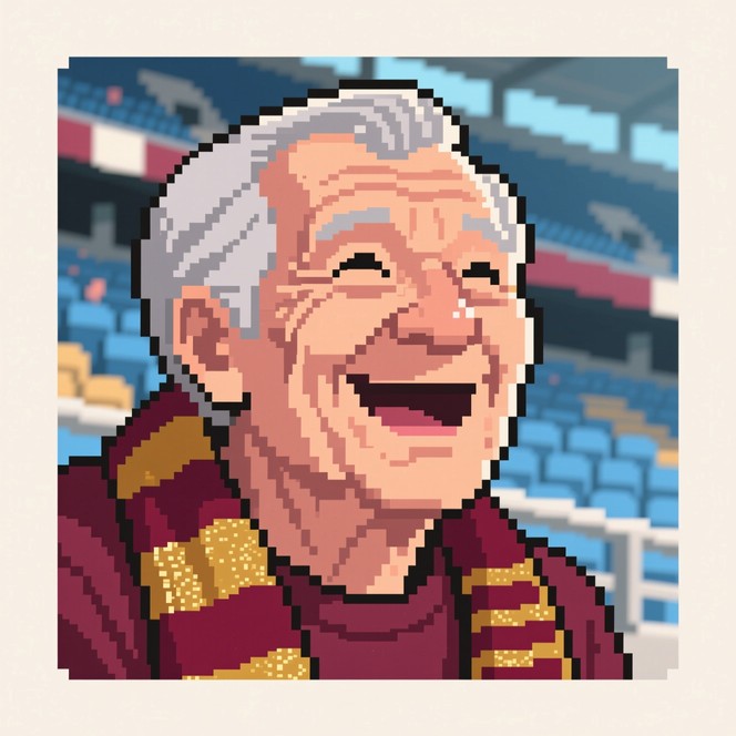 Free Pixel Stadium Joy Image - Elderly, Fan, Pixel | Download at StockCake