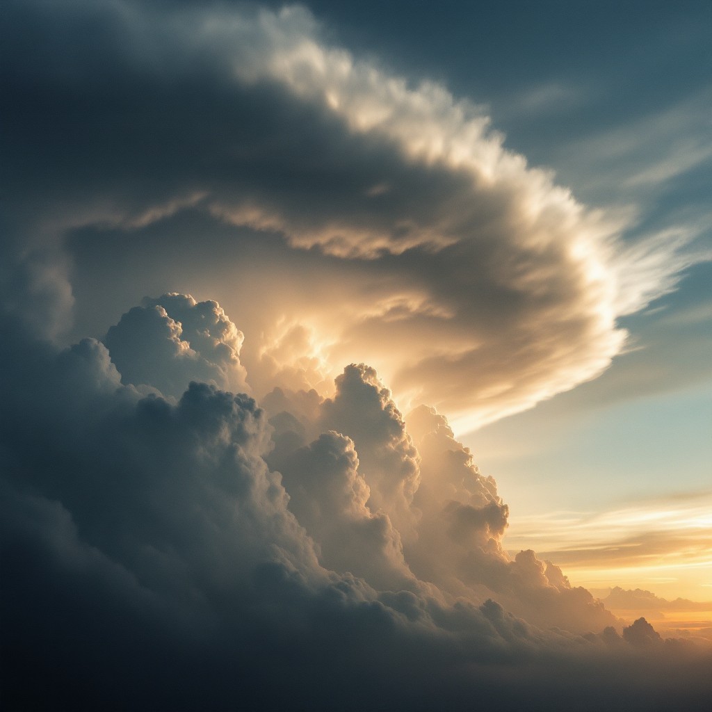 Free Majestic Storm Sunset Image - Storm, Sunset, Clouds | Download at ...