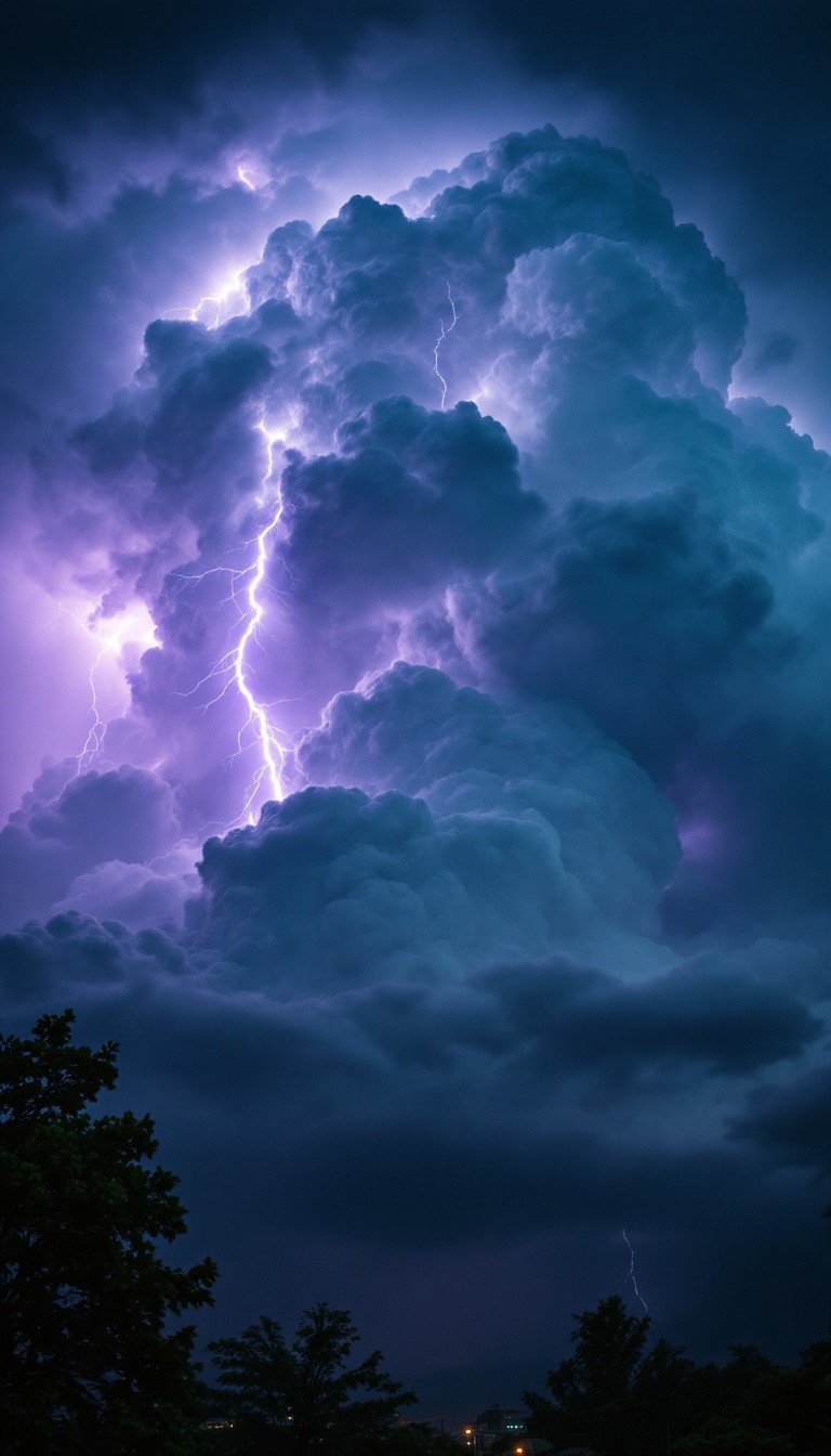 Free Purple Storm Fury Image - Storm, Lightning, Thunder | Download at ...