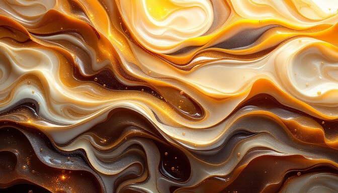 Download Molten Caramel Dreams Image - Abstract, Caramel, Swirls ...