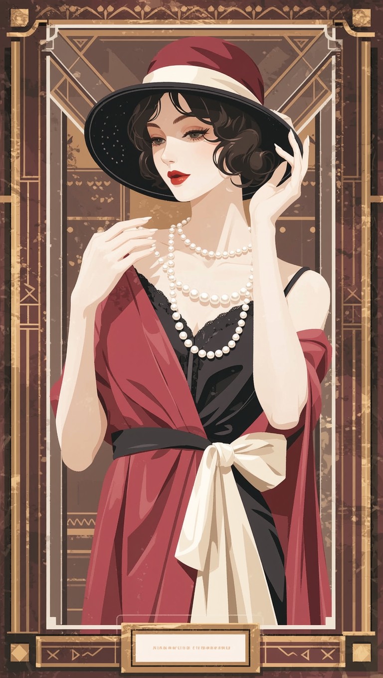 Free Vintage Glamour Portrait Image - Vintage, Glamour, Elegant ...