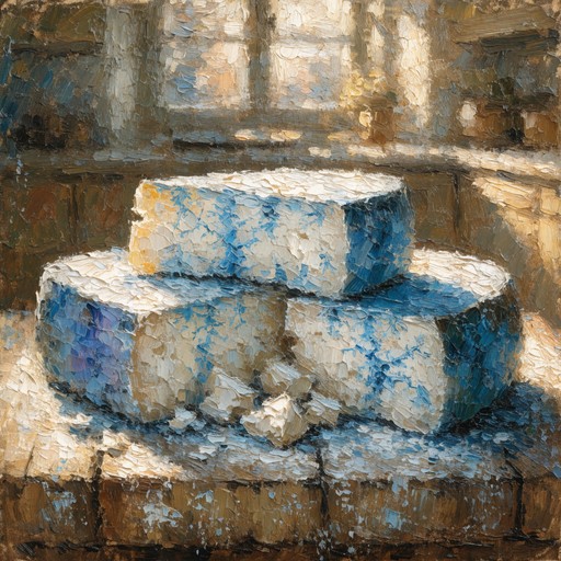 Free Blue Cheese Art Image - Impressionist, Painting, Cheese | Download ...
