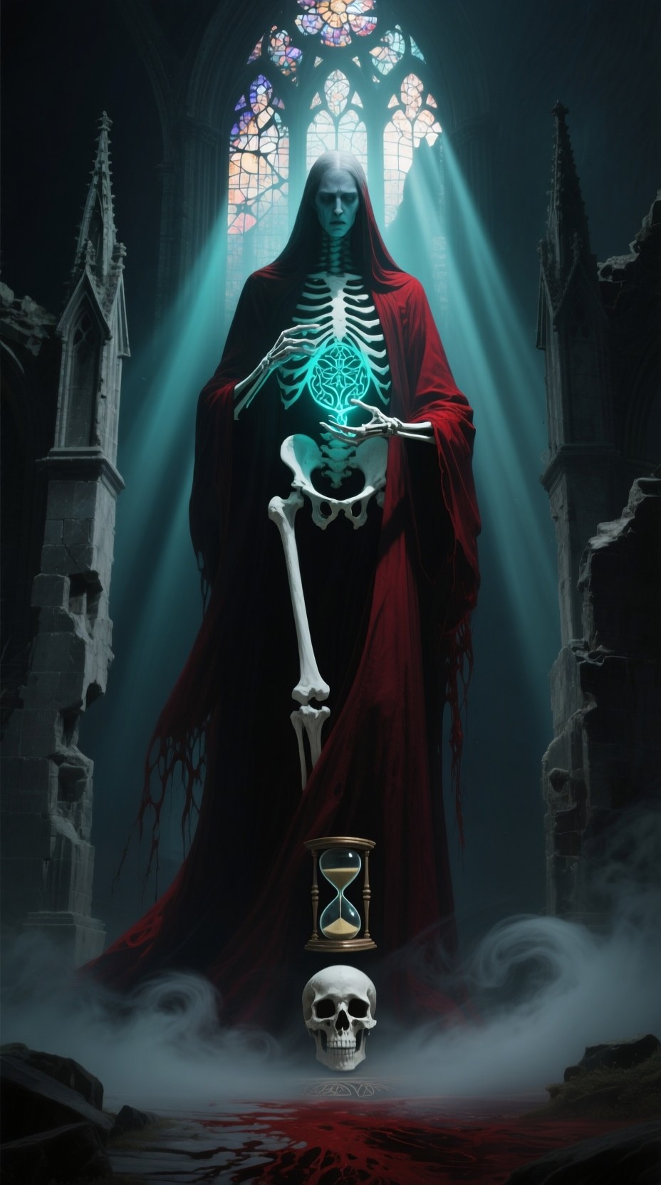 Free Death's Crimson Vigil Image - Skeletal, Deity, Crimson | Download ...