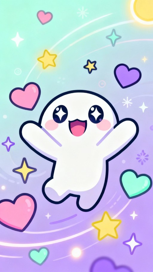 Free Joyful Cartoon Character Image - Happy, Kawaii, Cartoon | Download ...