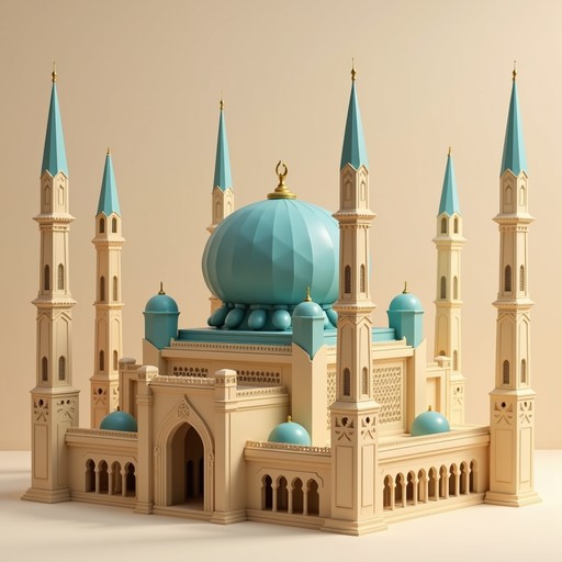 Subtle Colored Mosque Free Elegant Mosque Architecture Image - Mosque, Architecture, Crescent ...