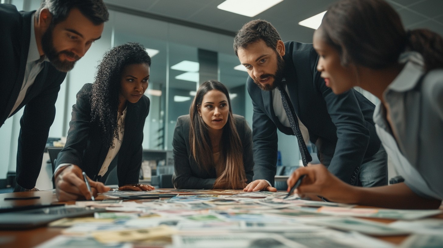 Free Team Analyzing Documents Image - Teamwork, Analysis, Documents ...