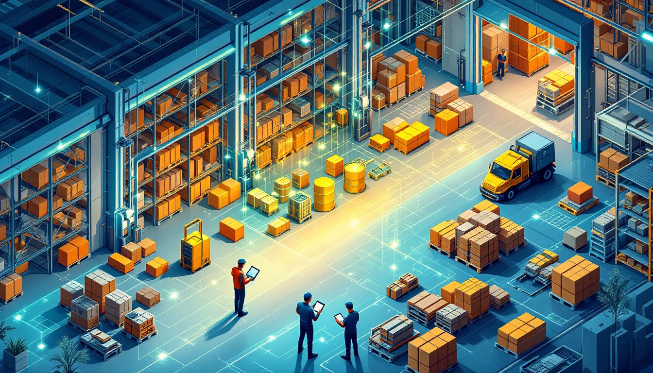 Hub In Logistics Free Automated Logistics Hub Image - Warehouse, Logistics, Supply ...