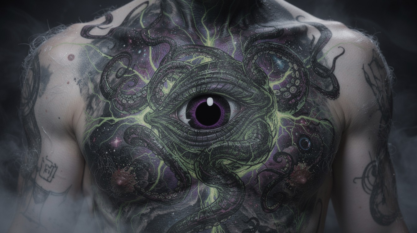 Free Living Cosmic Tattoo Image - Tattoo, Cosmic, Horror | Download at ...